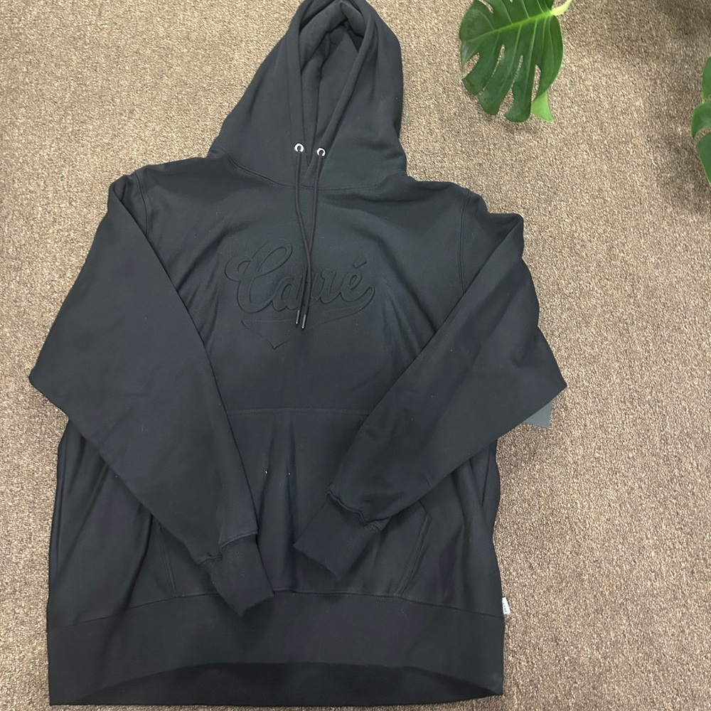 Carré Paris Cozy Black Hoodie for Men